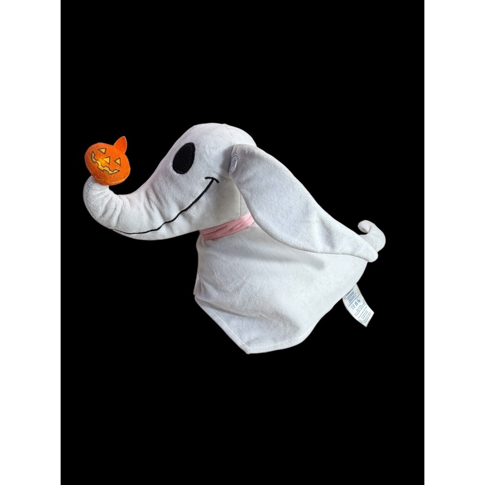Build-A-Bear Disney Nightmare Before Christmas Zero Ghost Dog Plush Glow Nose